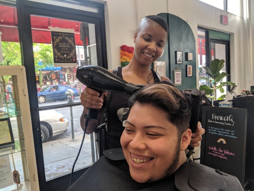 The Chinatown Salon Where LGBTQ Kids Can Let Their Hair Down | LAist