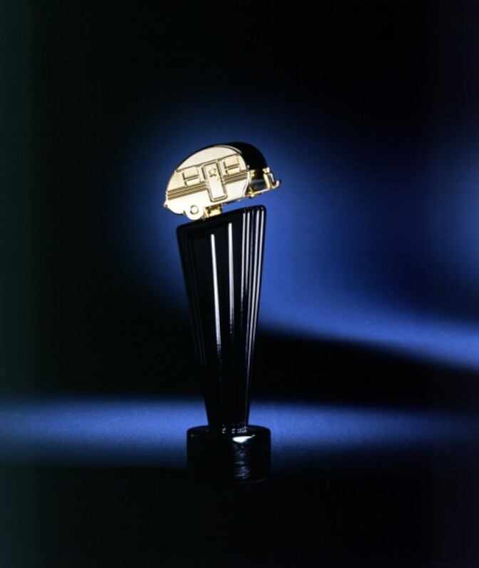 Golden Trailer trophy