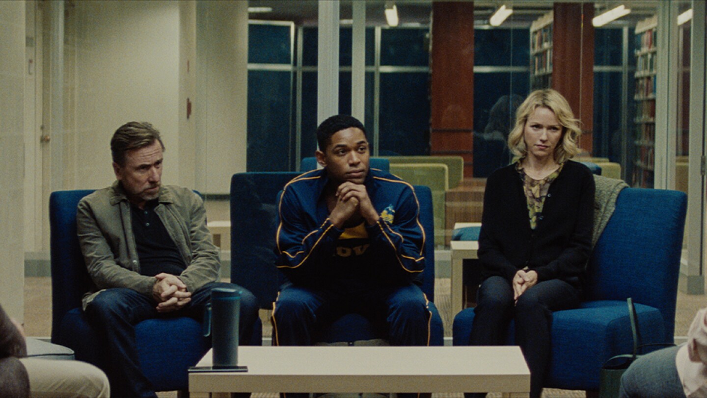 Tim Roth, Kelvin Harrison Jr. and Naomi Watts star in "Luce."