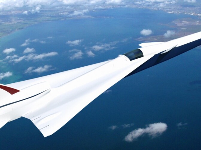 The "sonic thump" plane is fully designed and should be flight-ready by 2019. 