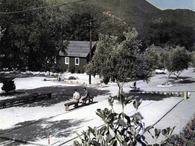 During World War II, Tuna Canyon was inhabited primarily by Japanese men whose alliances, the US government feared, were with their former country.