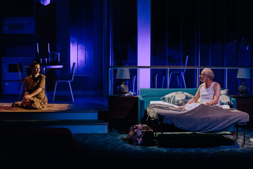 Annika Marks and Michael Mantell in Donald Margulies' "The Model Apartment."
