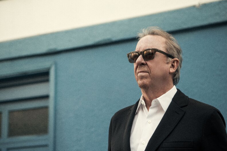 Singer/guitarist Boz Scaggs' new album is titled "Out of the Blues."