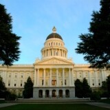 The California State Capitol Building in Sacramento, CA. 