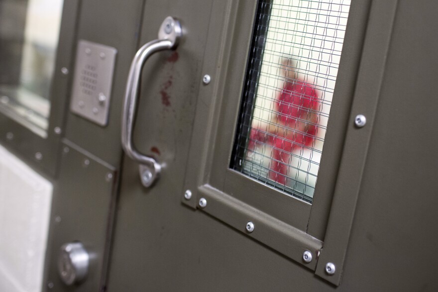 The city of Adelanto has an agreement with ICE to hold immigrant detainees. Adelanto, in turn, contracted with a private company to operate the detention center.