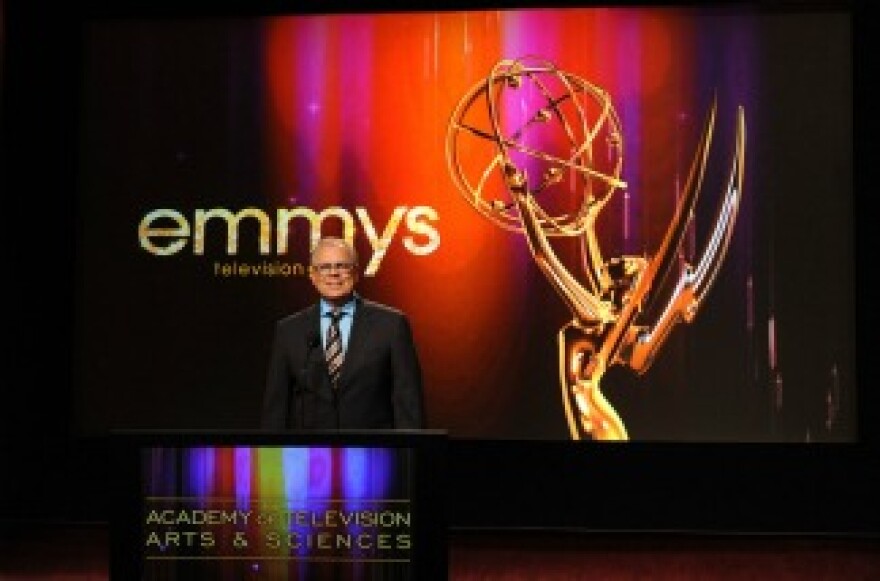 Television Academy Chairman & CEO John Shaffner speaks onstage during the 63rd Primetime Emmy Awards Nominations, held at Leonard H. Goldenson Theatre on July 14, 2011 in North Hollywood, California.