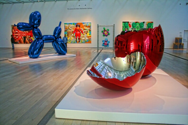 Broad Contemporary Art Museum.  LACMA.  Los Angeles, California