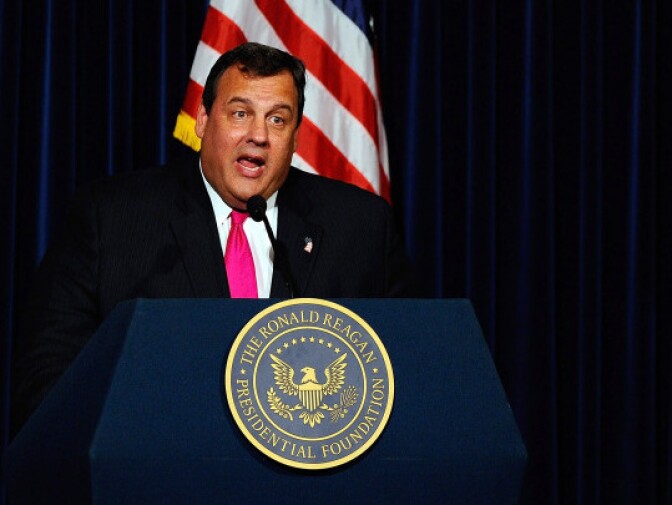 <p>New Jersey Gov. Chris Christie.</p>