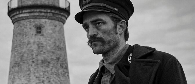 Robert Pattinson stars in "The Lighthouse."