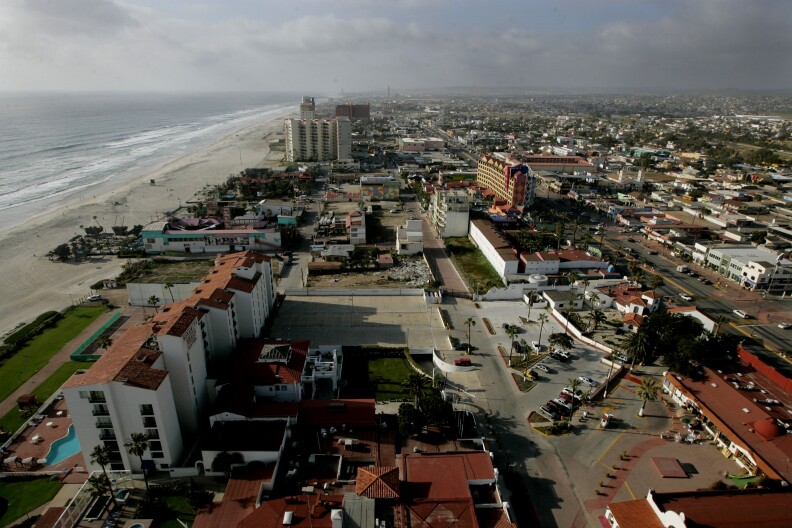 ROSARITO, MEXICO - APRIL 1:  View of April 1, 2009 in Rosarito, Mexico.  The tourist industry in some northern Mexican resort towns is feeling the effects of the ongoing drug war, as students from the U.S. are curtailing their spring break plans and traveling domestically instead.(Photo by Sandy Huffaker/Getty Images)