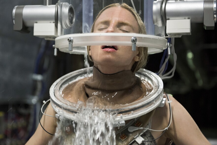 A scene from the new Netflix original, "The OA."