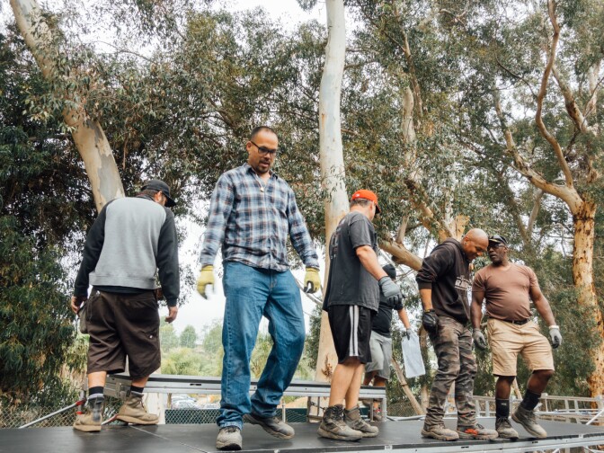 Left-to-right: Jonathan Willet, Shawn Mckelvey, Derek Magee, and Donnie Williams.