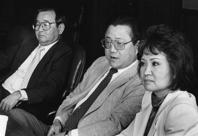 Lily Lee Chen became the first female Chinese mayor in the United States when she was elected mayor of Monterey Park in 1984. Masani "Mas" Fukai served on the Gardena city council and passed away on April 7, 2006. Arthur Song served on the Los Angeles city council. 