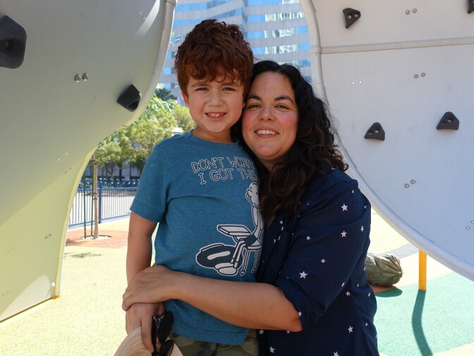 Alisa Rivera said she and her family may have to move out of downtown because of growing homelessness.