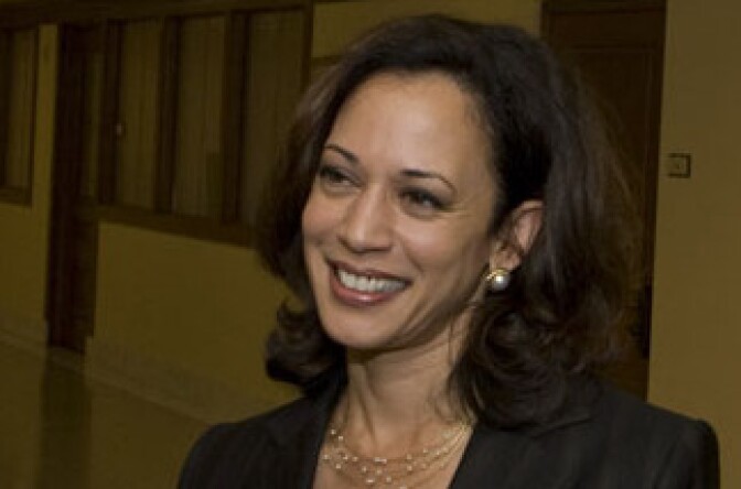 Kamala Harris, district attorney of San Francisco, Democratic candidate for Attorney General
