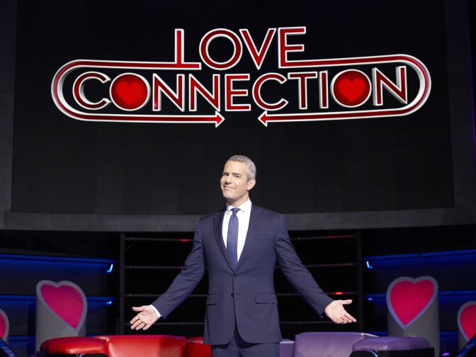 LOVE CONNECTION: Emmy Award winner Andy Cohen is set to host LOVE CONNECTION premiering Thursday, May 25 (8:00-9:00 PM ET/PT) on FOX.  
