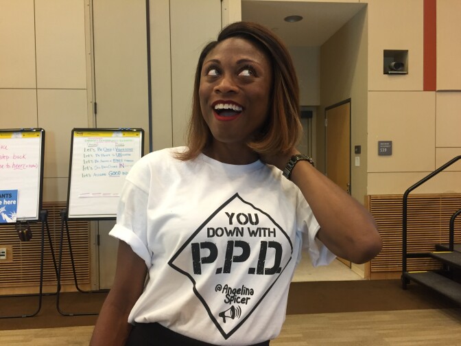 Angelina Spicer experienced severe postpartum depression after having her daughter.