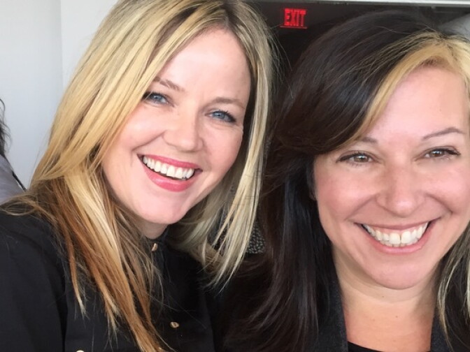 Kay Hanley (left) and Michelle Lewis are the founders of Songwriters of North America