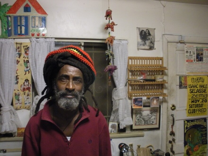 Isaac Haile Selassie at home