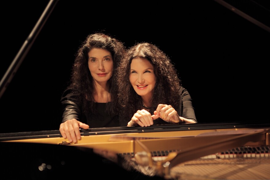 French piano duo, Katia and Marielle Labeque, have pioneered double piano music for nearly 40 years.  