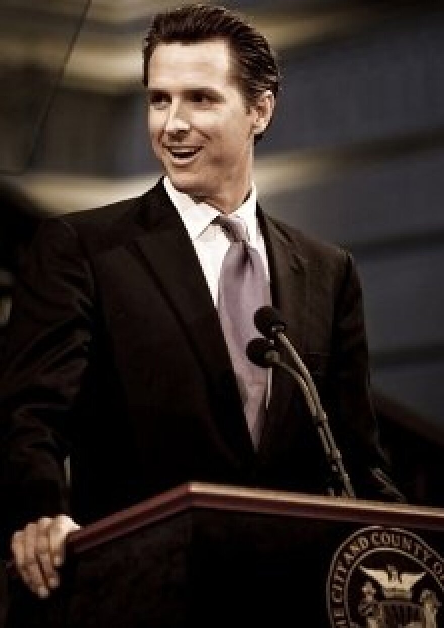 Gavin Newsom announces run for Governor