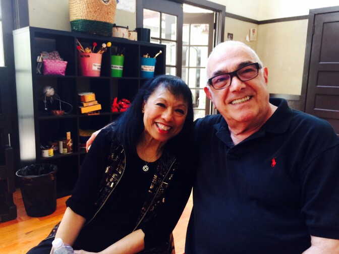 The LA Phil production of “A Chorus Line” is directed and choreographed by original cast member Baayork Lee.  Alongside original creative team member Bob Avian, the dance duo is adapting Michael Bennett's original choreography to fit the larger-than-life Hollywood Bowl stage.