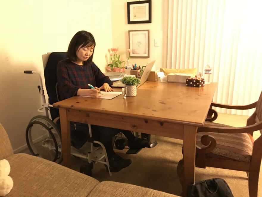 Grace Chung. a licensed marriage and family therapist, conducts a private practice that includes prayer and guided Bible reading.