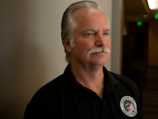 Ron Thomas is the father Kelly Thomas, who was beaten by police officers in Fullerton in 2011. Kelly died shortly after.