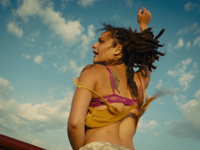 Sasha Lane as Star in Andrea Arnold's "American Honey."