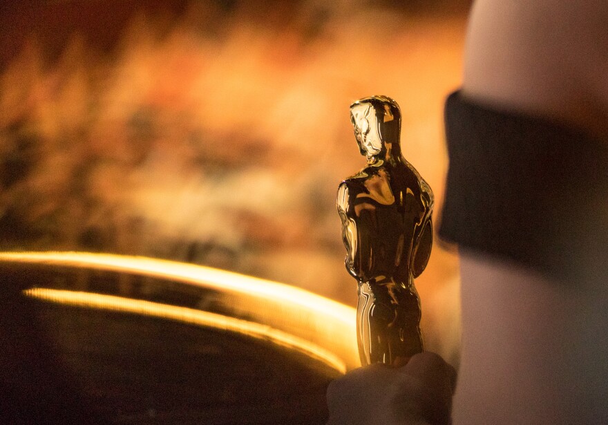 HOLLYWOOD, CA - FEBRUARY 26:  The Oscar statuette is seen backstage during the 89th Annual Academy Awards at Hollywood & Highland Center on February 26, 2017 in Hollywood, California.  (Photo by Christopher Polk/Getty Images)