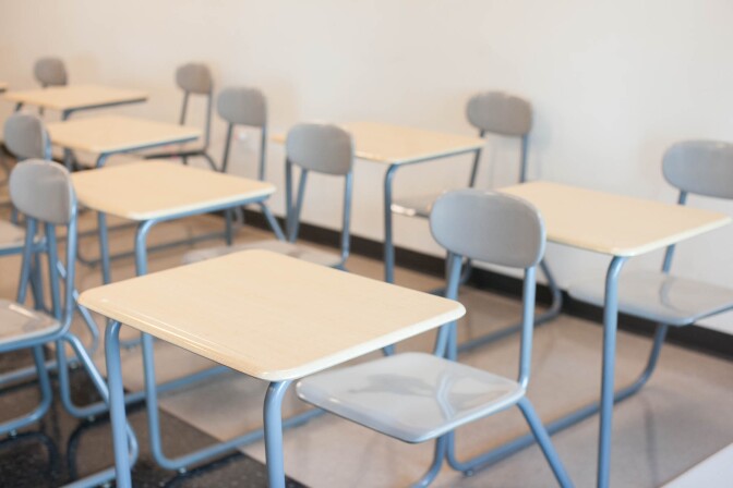 Classroom at West Los Angeles College in Los Angeles, Calif. on Thursday, Nov. 3, 2016.