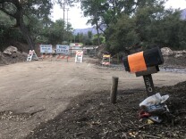 The evacuation notices on everyone’s mailboxes in the mandatory zones in Santa Barbara County, as seen on Tuesday, March 20, 2018. Taken on Toro Canyon Road in Montecito.