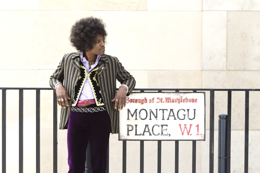Andre Benjamin plays Jimi Hendrix in John Ridley's new film "Jimi: All Is By My Side."
