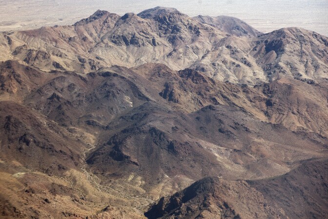 The proposed Mojave Trails National Monument would start at the Cady Mountains which are home to bighorn sheep.