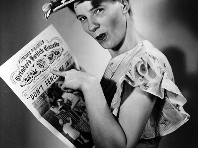 Minnie Pearl, Nashville, 1949.