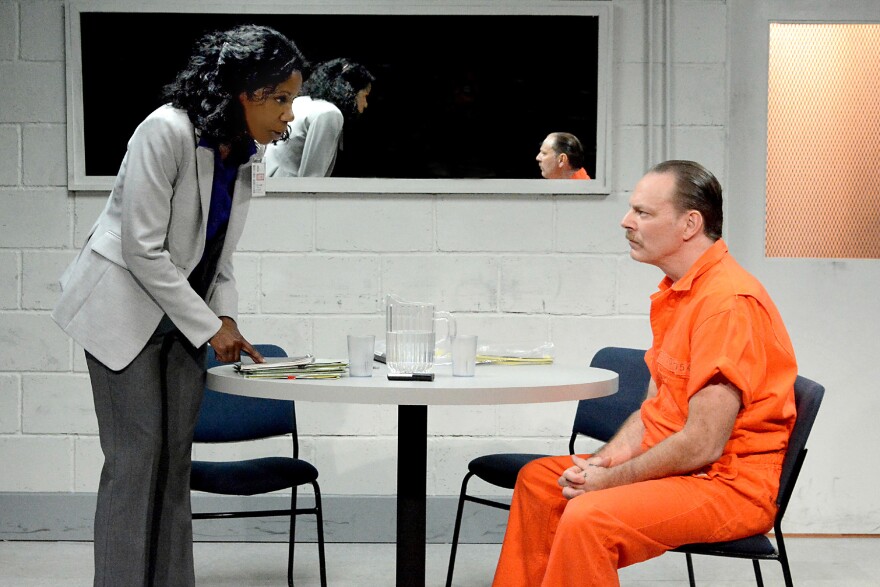 Bo Foxworth and Judy Moreland star in the Fountain Theatre's production of "Building The Wall."