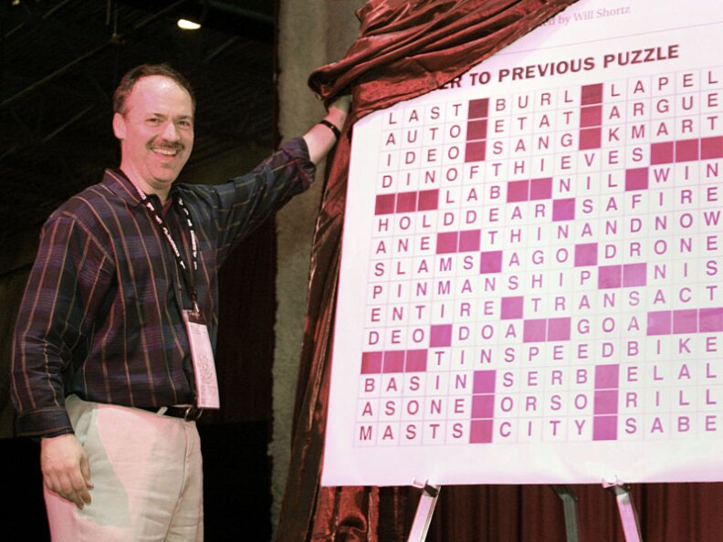 The New York Times Crossword Editor Will Shortz ponders John’s puzzle: what will happen to crosswords when the papers die?  