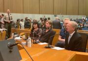 Actors Brad Pitt and Diane Keaton turned up at the L.A. County Board of Supervisors meeting to speak in public comment in support of LACMA's new building design. 