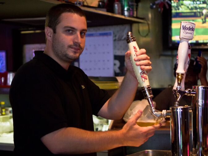 Dustin Croick, the previous owner of the King Eddy Saloon.