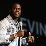 LAS VEGAS, NV - APRIL 13:  Actor Kevin Hart speaks onstage during CinemaCon 2016 as Universal Pictures Invites You to an Exclusive Product Presentation Highlighting its Summer of 2016 and Beyond at The Colosseum at Caesars Palace during CinemaCon, the official convention of the National Association of Theatre Owners, on April 13, 2016 in Las Vegas, Nevada.  (Photo by Alberto E. Rodriguez/Getty Images for CinemaCon)