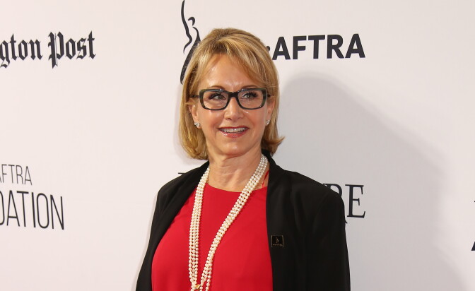 WASHINGTON, DC - APRIL 29:  Actress Gabrielle Carteris attends "A Celebration of Journalism" Party - 2016 White House Correspondents' Association Dinner on April 29, 2016 in Washington, DC.  (Photo by Leah Puttkammer/Getty Images)