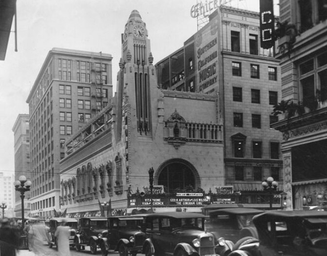 The Tower Theater, circa 1927.