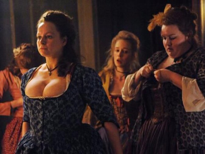 (L) Samantha Morton in Hulu's "Harlots."