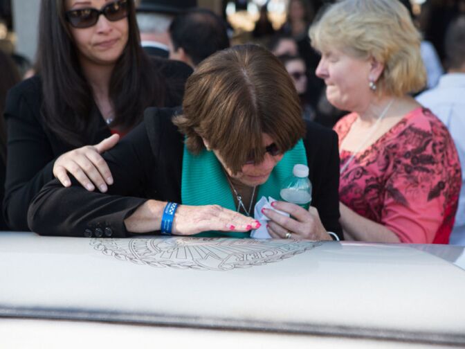 Michael Crain's mother mourns the loss of her son saying "I just have to say goodbye to him one last time."