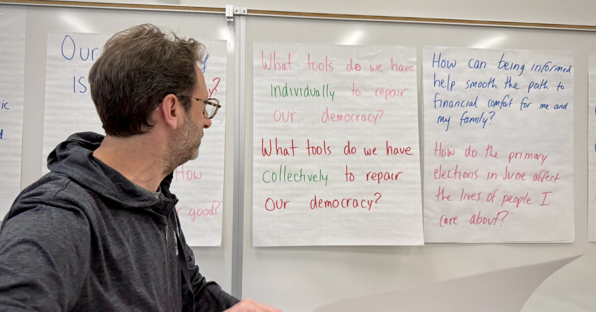 How one South LA school teaches the ‘nitty-gritty' work of democracy