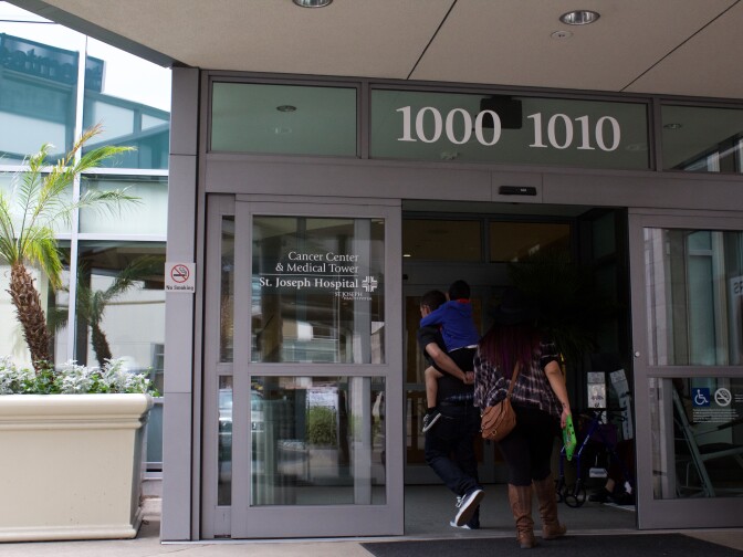 St. Joseph's Cancer Center in Orange.
