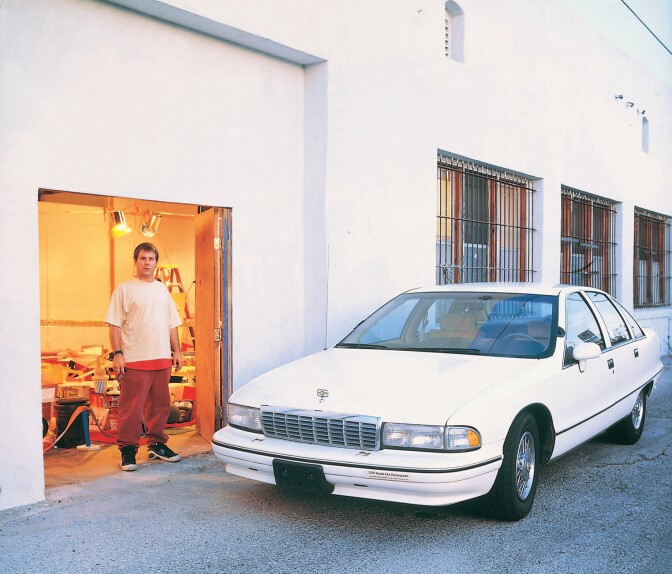 Artist Jason Rhoades (1965-2006)