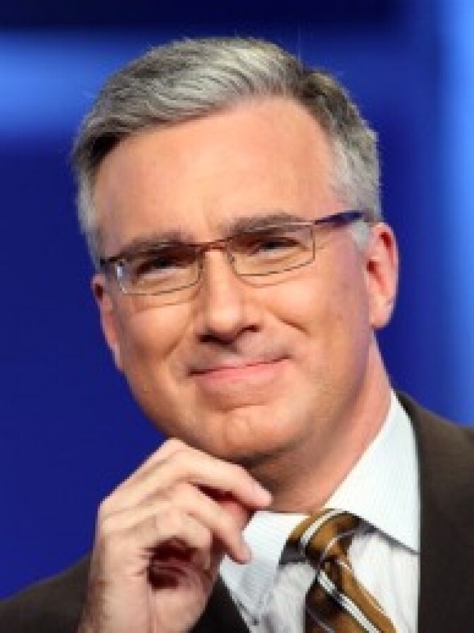 Keith Olbermann of MSNBC's Countdown program.