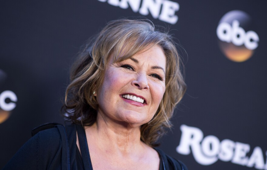 Actress/Executive producer Roseanne Barr attends The Roseanne Series Premiere at Walt Disney Studios on March 23, 2018 in Burbank, California. / AFP PHOTO / VALERIE MACON        (Photo credit should read VALERIE MACON/AFP/Getty Images)
