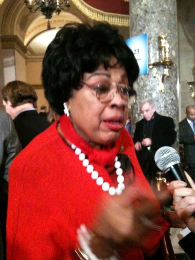 Rep. Diane Watson, D-California, will announce tomorrow that she's not running for re-election to Congress.